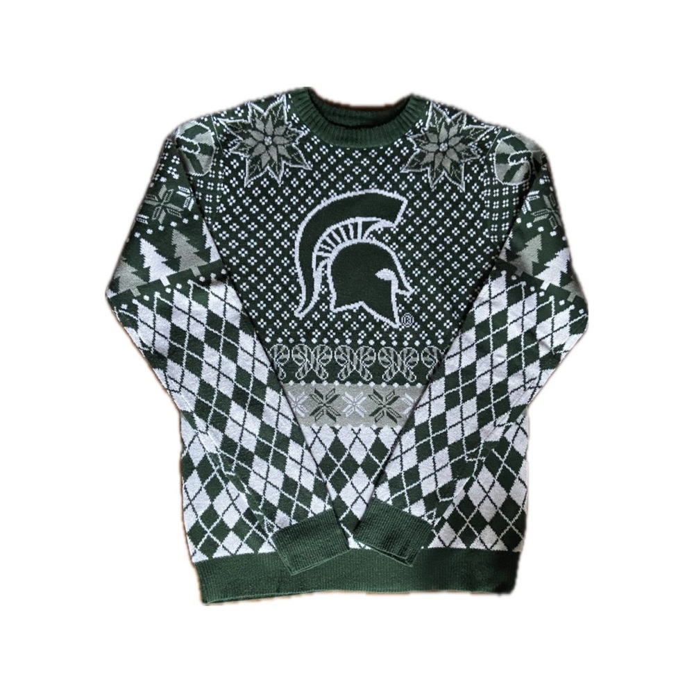 Michigan State University Ugly Christmas Sweater